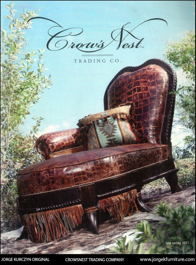 Crowsnest Trading Company - Western Chaise Lounge